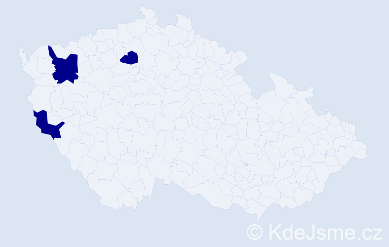Jméno: 'Duc Thang', počet výskytů 3 v celé ČR
