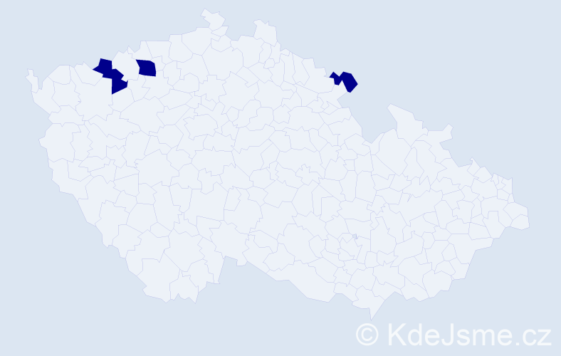 Jméno: 'Petr Nicolas', počet výskytů 3 v celé ČR