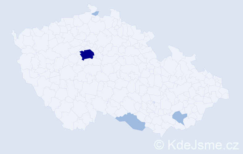 Jméno: 'Jan Matouš', počet výskytů 7 v celé ČR