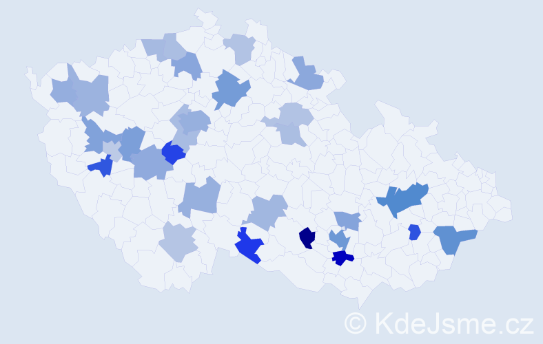 Jméno: 'Anette', počet výskytů 48 v celé ČR