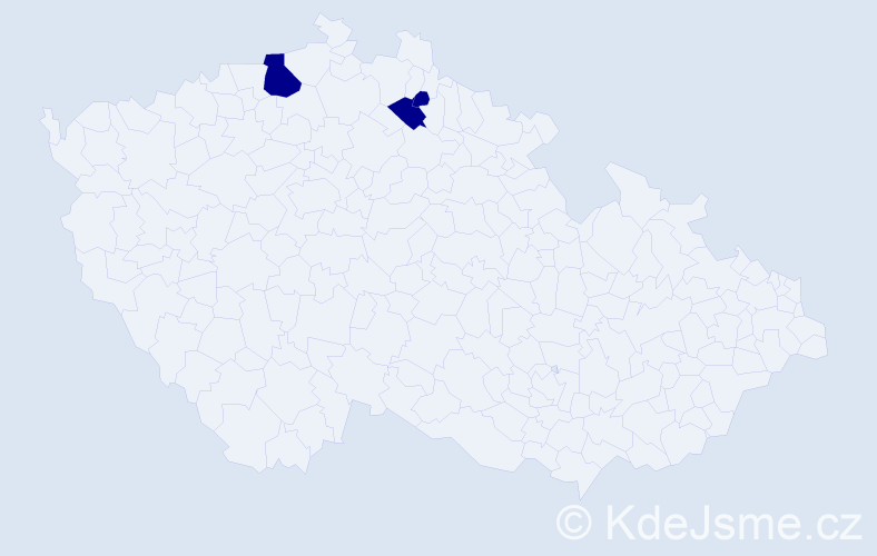 Jméno: 'Riane', počet výskytů 3 v celé ČR