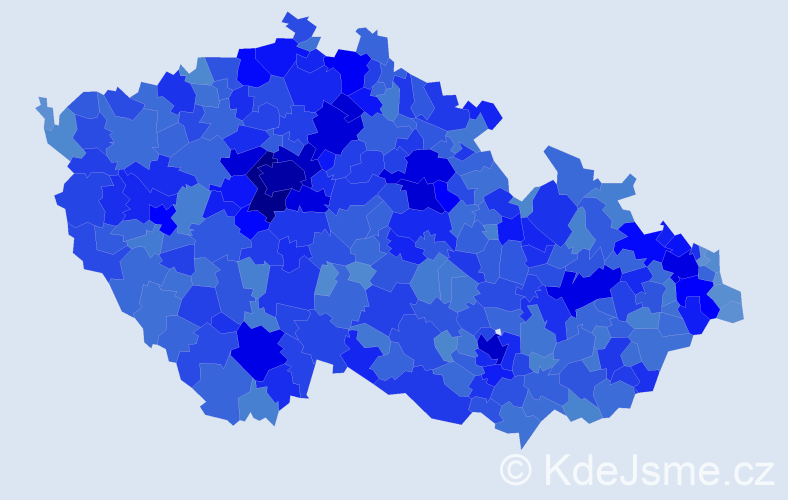 Jméno: 'Eliška', počet výskytů 59646 v celé ČR