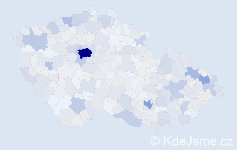Jméno: 'Ferdinand', počet výskytů 1240 v celé ČR