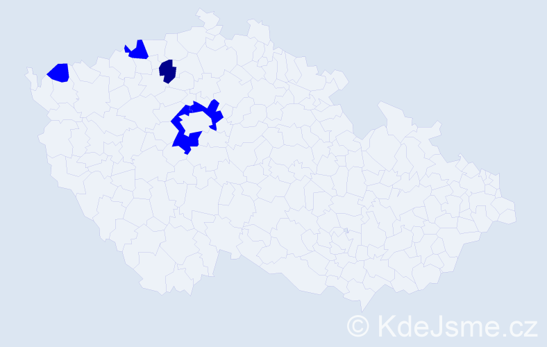 Jméno: 'Norbert Josef', počet výskytů 6 v celé ČR