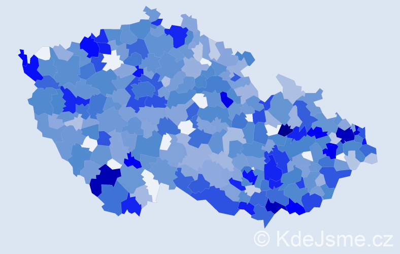 Jméno: 'Liliana', počet výskytů 1469 v celé ČR