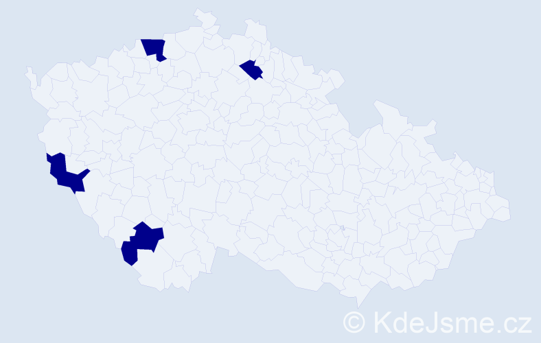 Jméno: 'Quang Luong', počet výskytů 4 v celé ČR