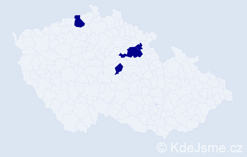 Jméno: 'Huy Anh', počet výskytů 4 v celé ČR