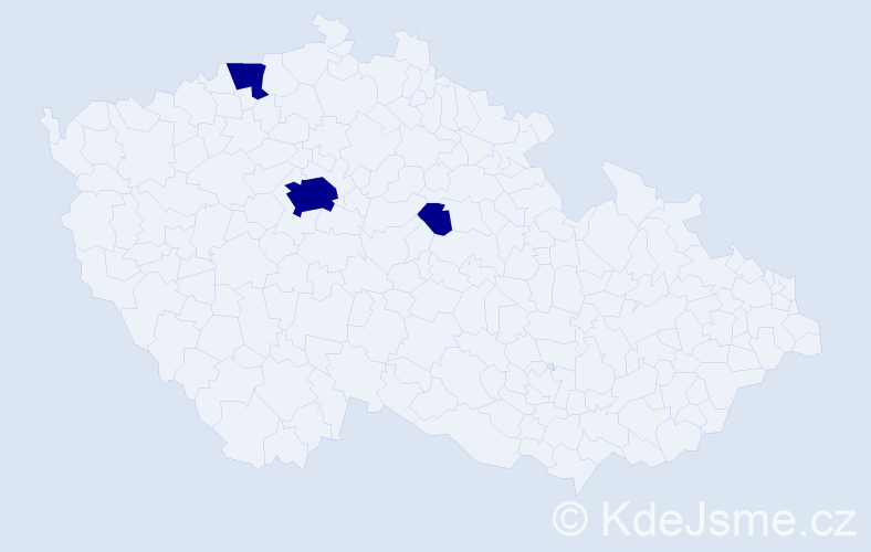 Jméno: 'Minh Khuong', počet výskytů 3 v celé ČR