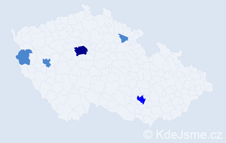 Jméno: 'Renee', počet výskytů 8 v celé ČR