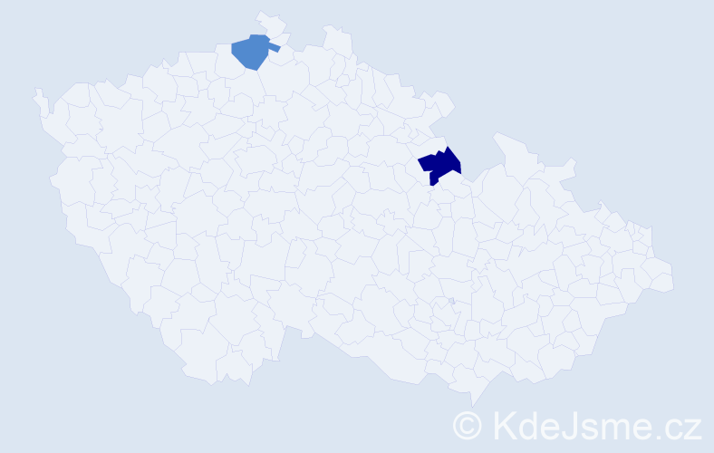 Jméno: 'Kurt Klaus', počet výskytů 2 v celé ČR