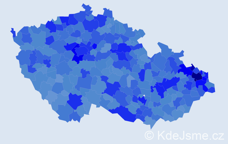 Jméno: 'Natálie', počet výskytů 32364 v celé ČR