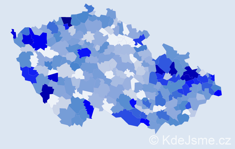 Jméno: 'Ferdinand', počet výskytů 1379 v celé ČR