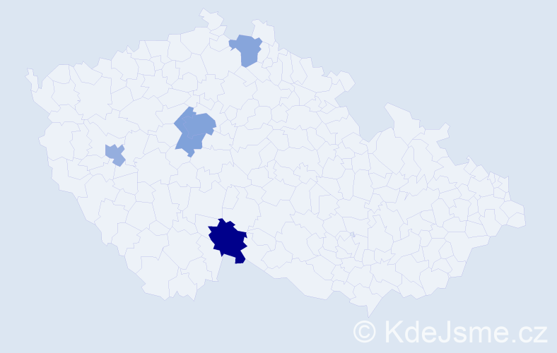 Jméno: 'Suad', počet výskytů 12 v celé ČR