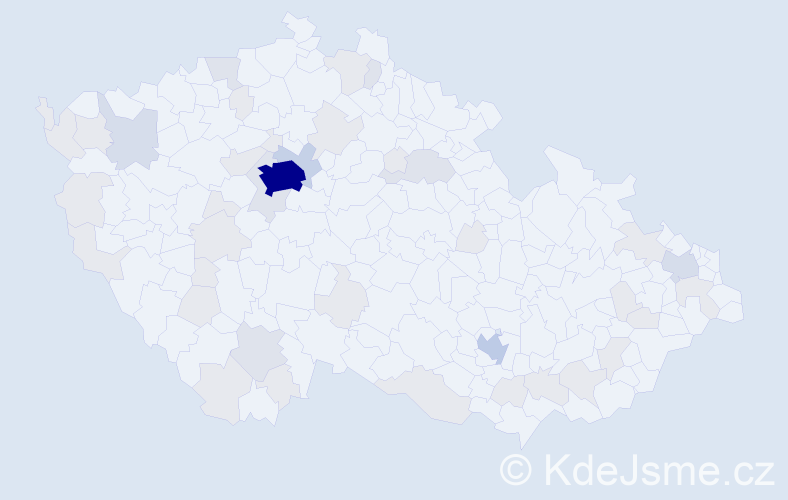 Jméno: 'Lina', počet výskytů 113 v celé ČR
