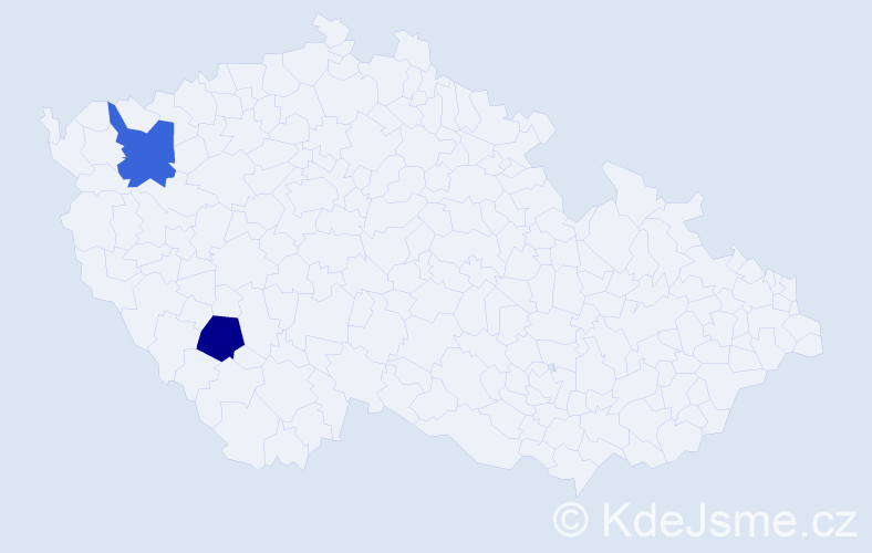 Jméno: 'Truong Sinh', počet výskytů 2 v celé ČR