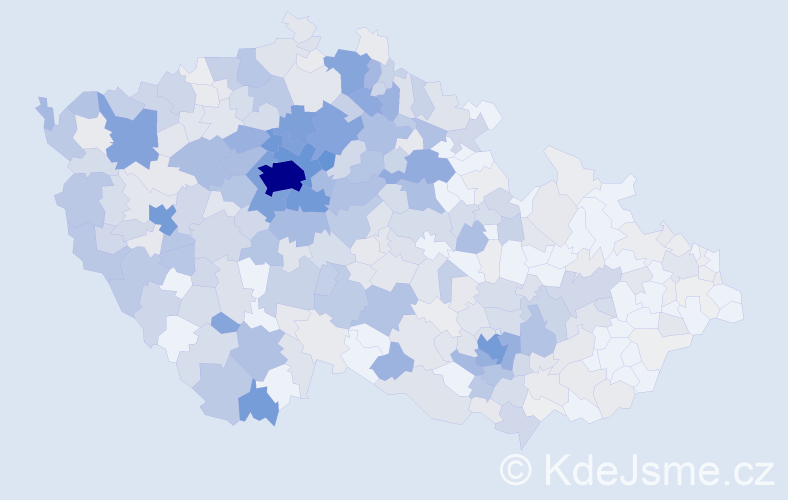 Jméno: 'Nataliya', počet výskytů 3003 v celé ČR