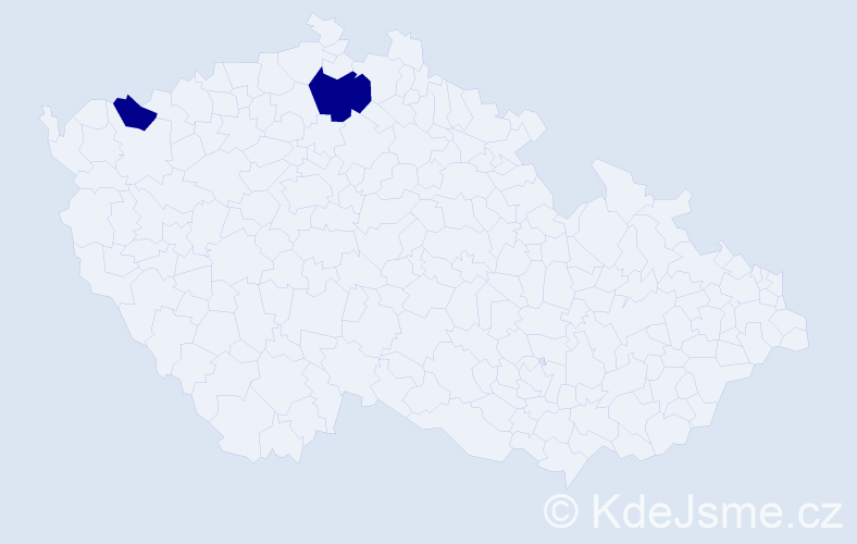 Jméno: 'Nhat Quynh', počet výskytů 2 v celé ČR