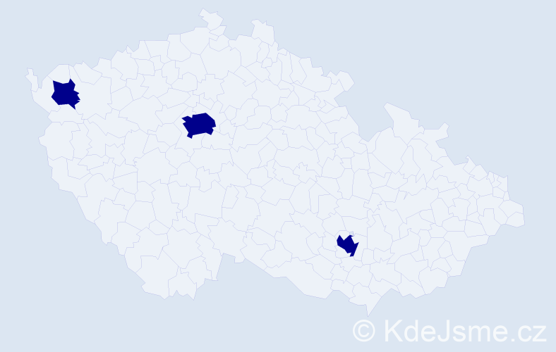 Jméno: 'Binh Minh', počet výskytů 3 v celé ČR