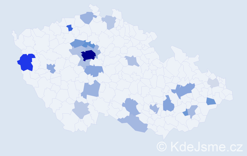 Jméno: 'Nenad', počet výskytů 83 v celé ČR