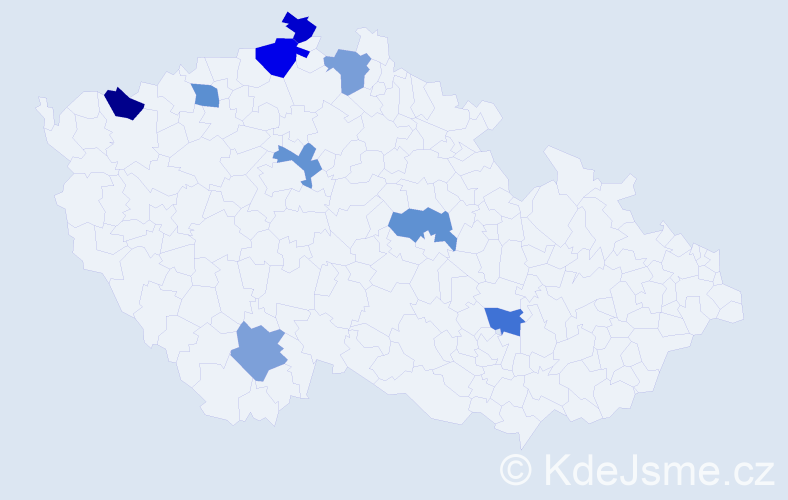 Jméno: 'Filip Pavel', počet výskytů 10 v celé ČR