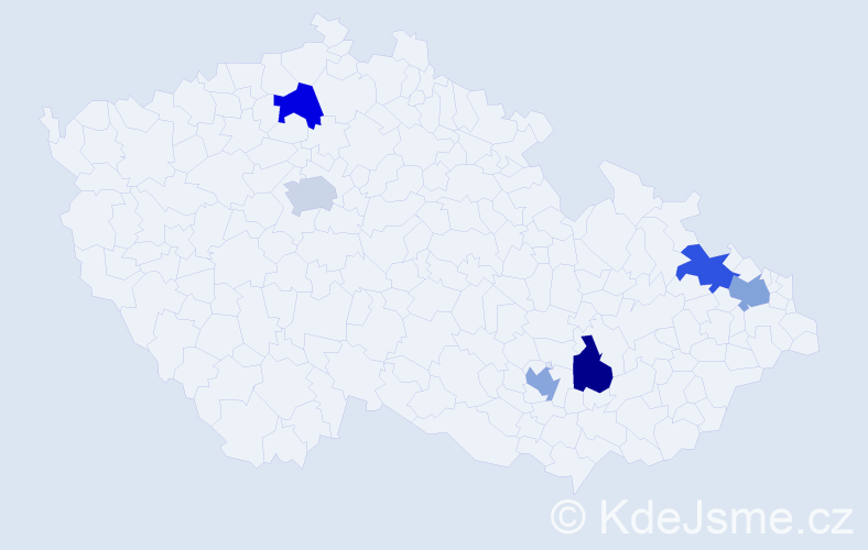 Jméno: 'Aleksandar Dimitrov', počet výskytů 6 v celé ČR