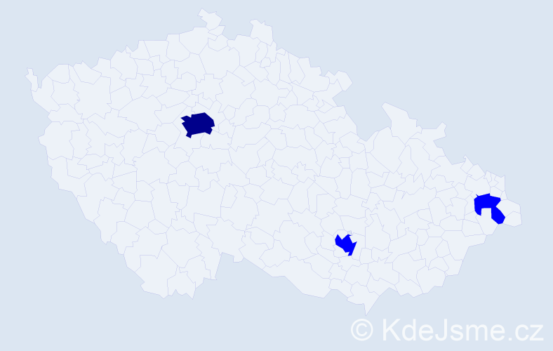 Jméno: 'Lukas Alexander', počet výskytů 4 v celé ČR