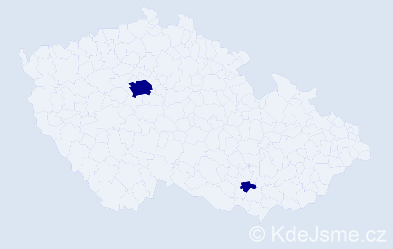 Jméno: 'Leon Alexander', počet výskytů 2 v celé ČR