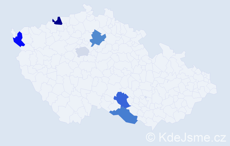 Jméno: 'Diem Quynh', počet výskytů 6 v celé ČR