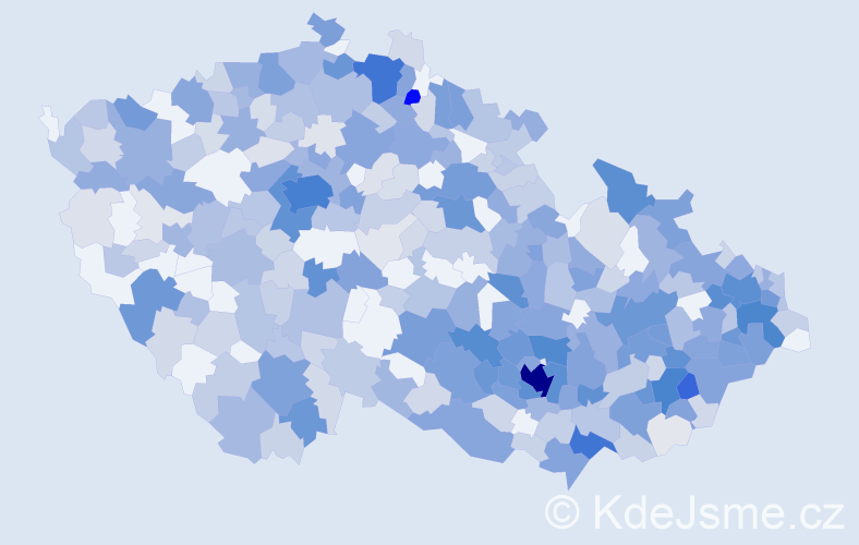 Jméno: 'Lea', počet výskytů 1342 v celé ČR