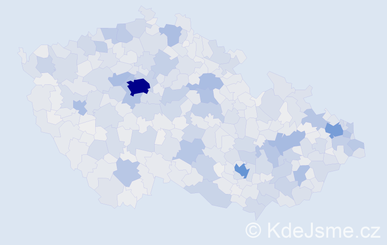 Jméno: 'Jolana', počet výskytů 6620 v celé ČR