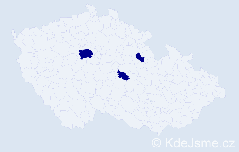 Jméno: 'Thuy Nhung', počet výskytů 3 v celé ČR