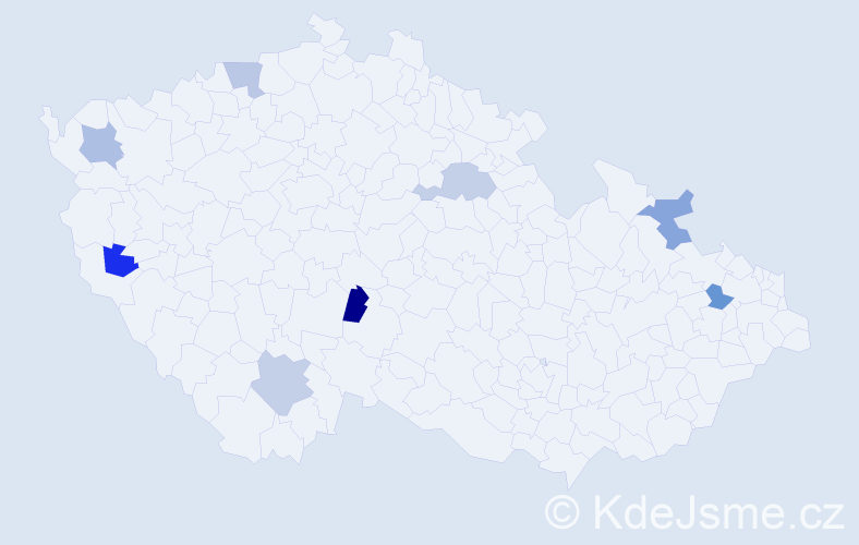 Jméno: 'Petr Adam', počet výskytů 8 v celé ČR