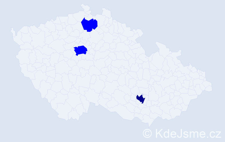 Jméno: 'Adam Vincent', počet výskytů 4 v celé ČR
