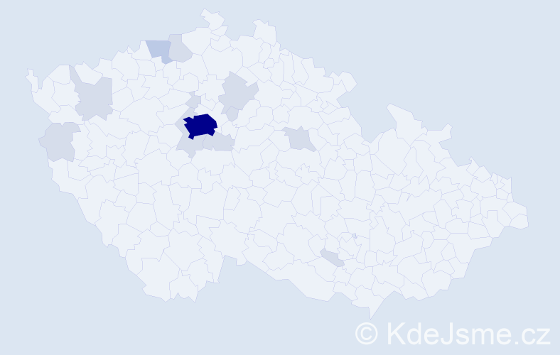 Jméno: 'Viatcheslav', počet výskytů 31 v celé ČR