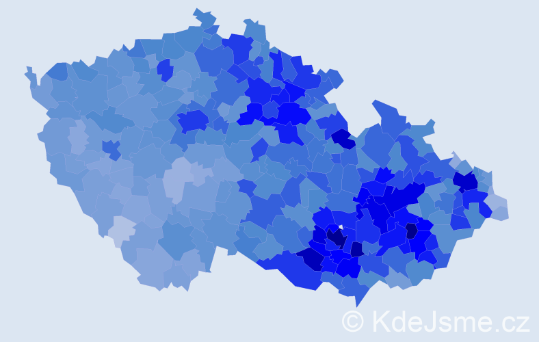Jméno: 'Oldřich', počet výskytů 25327 v celé ČR