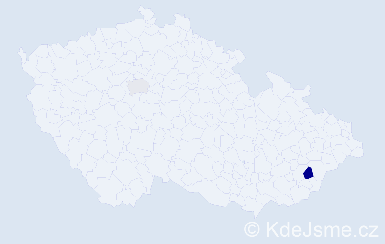 Jméno: 'Marc Joseph', počet výskytů 2 v celé ČR