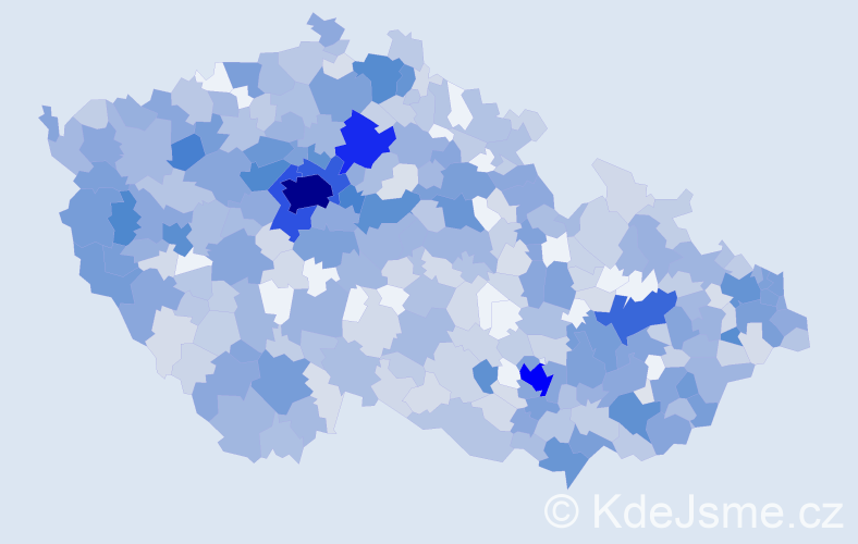 Jméno: 'Lucia', počet výskytů 1874 v celé ČR