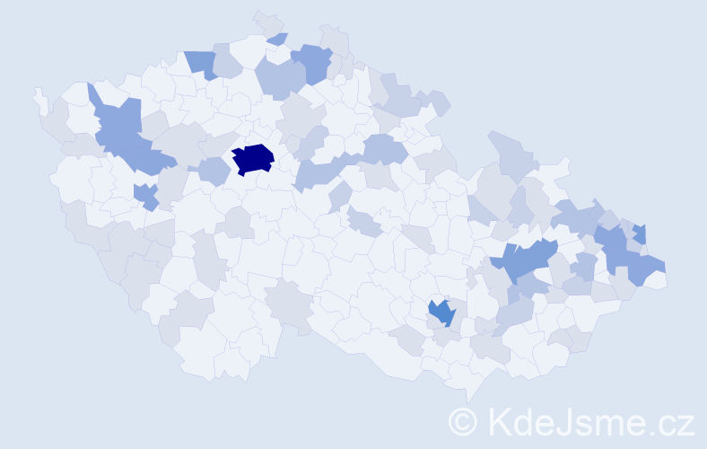 Jméno: 'Edmund', počet výskytů 185 v celé ČR