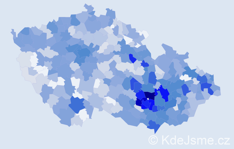 Jméno: 'Zita', počet výskytů 1601 v celé ČR