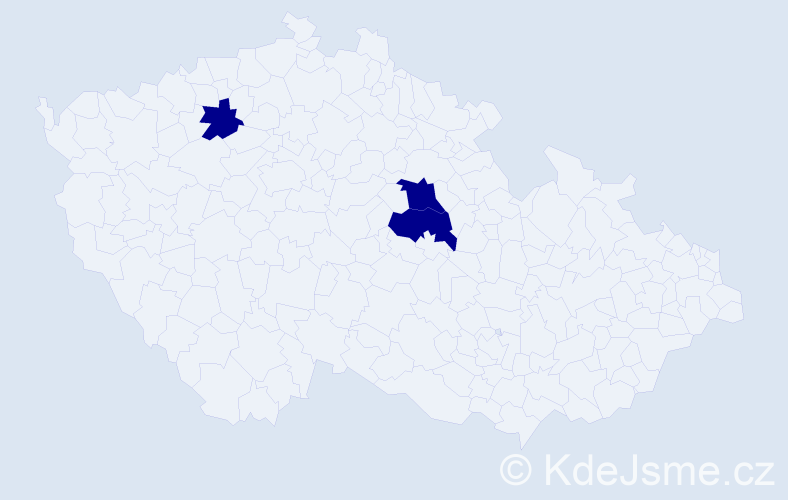 Jméno: 'Huu Ky', počet výskytů 3 v celé ČR