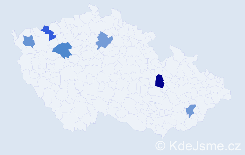 Jméno: 'Ngoc Phu', počet výskytů 6 v celé ČR