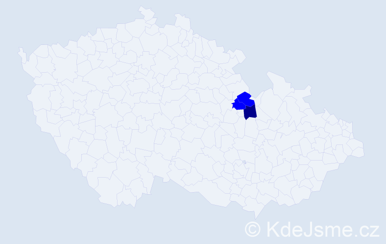 Jméno: 'Edyta Anna', počet výskytů 4 v celé ČR