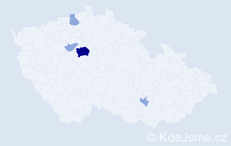 Jméno: 'Christopher Robert', počet výskytů 8 v celé ČR