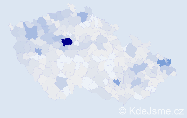 Jméno: 'Evženie', počet výskytů 1178 v celé ČR