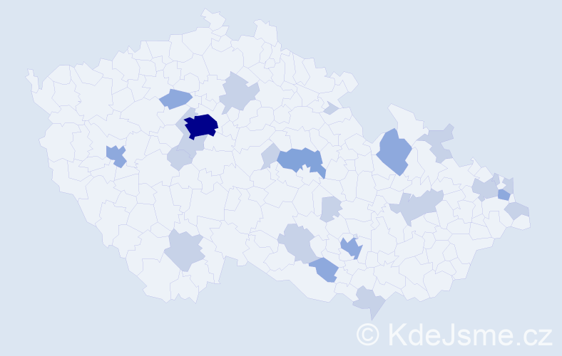 Jméno: 'Salome', počet výskytů 42 v celé ČR