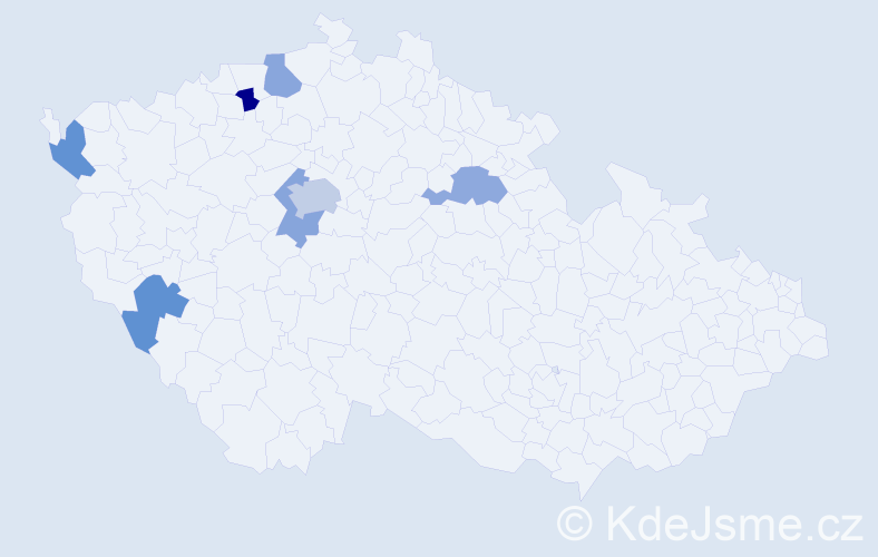 Jméno: 'Thanh Duong', počet výskytů 9 v celé ČR