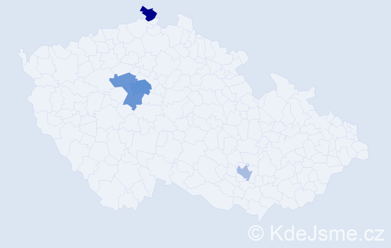 Jméno: 'Dubravka', počet výskytů 12 v celé ČR