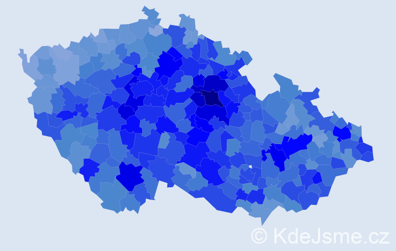 Jméno: 'Aneta', počet výskytů 29840 v celé ČR