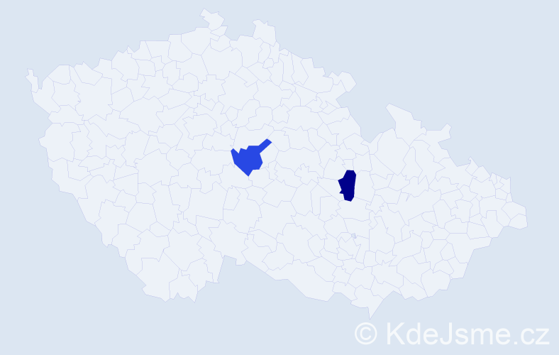 Jméno: 'Marcus Robert', počet výskytů 2 v celé ČR