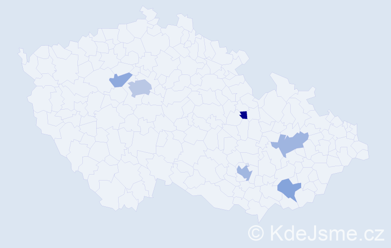 Jméno: 'Mathieu', počet výskytů 10 v celé ČR